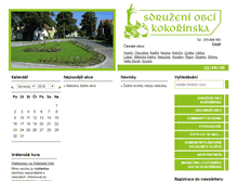 Tablet Screenshot of kokorinsko.info